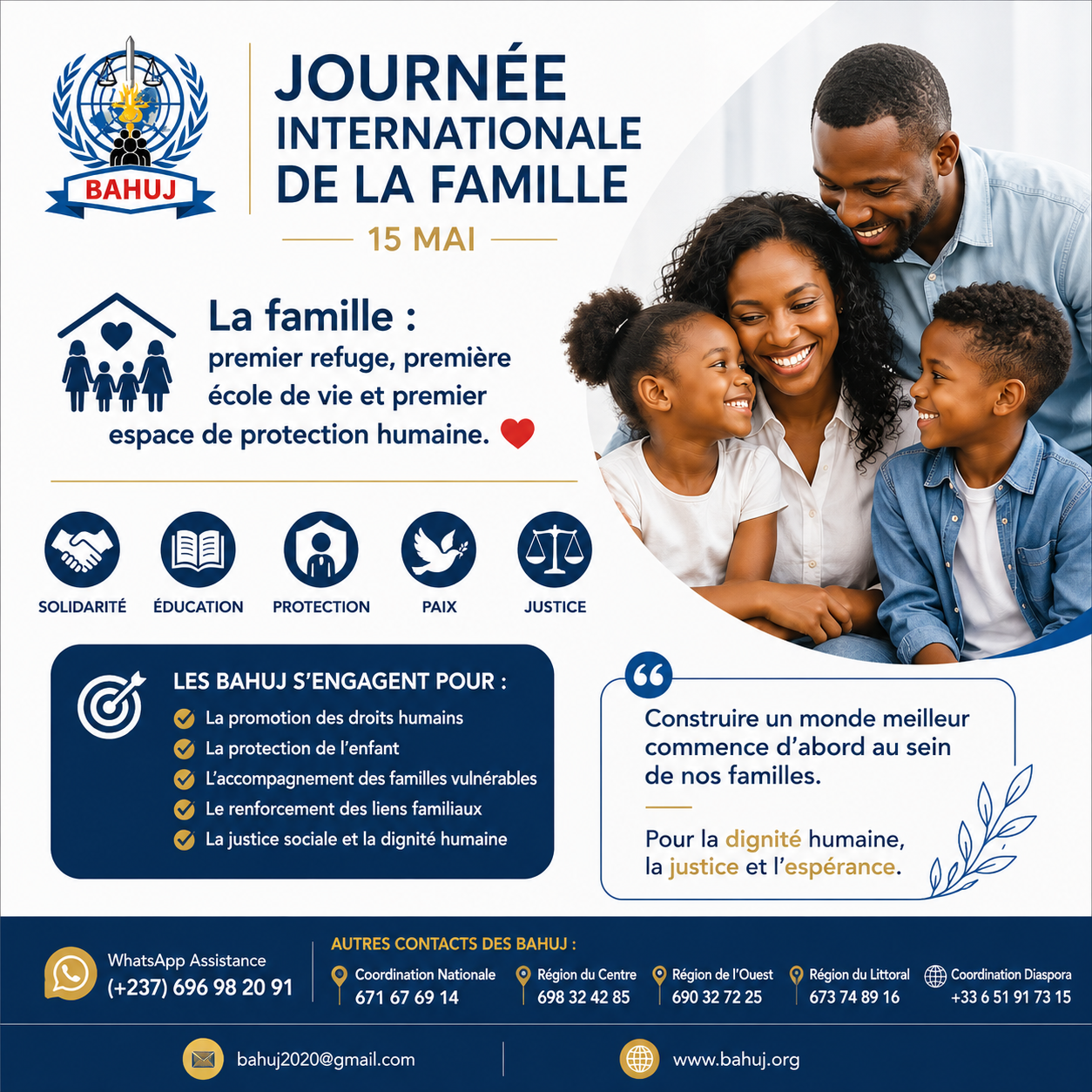 Journée Internationale de la Famille 2026 - BAHUJ